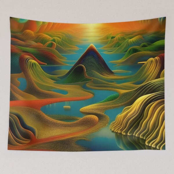 Item preview, Fantasy Landscape 6 designed and sold by artmanikin.