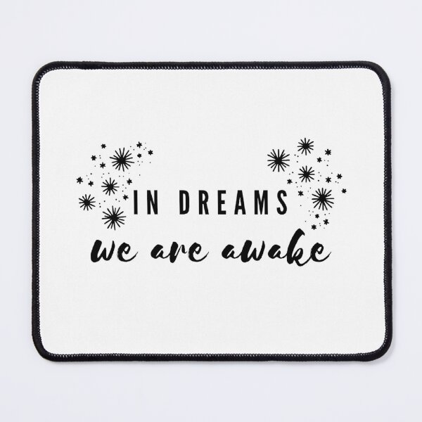 Item preview, In Dreams We Are Awake - Thoreau Quote  designed and sold by Niina  Niskanen.