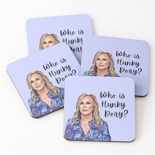 Item preview, The Real Housewives Funny Meme - Who is Hunky Dory - Aura Rainbow Gradient designed and sold by QueensOfBravo.