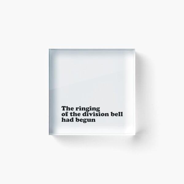 Item preview, the division bell (black) designed and sold by didijuca.