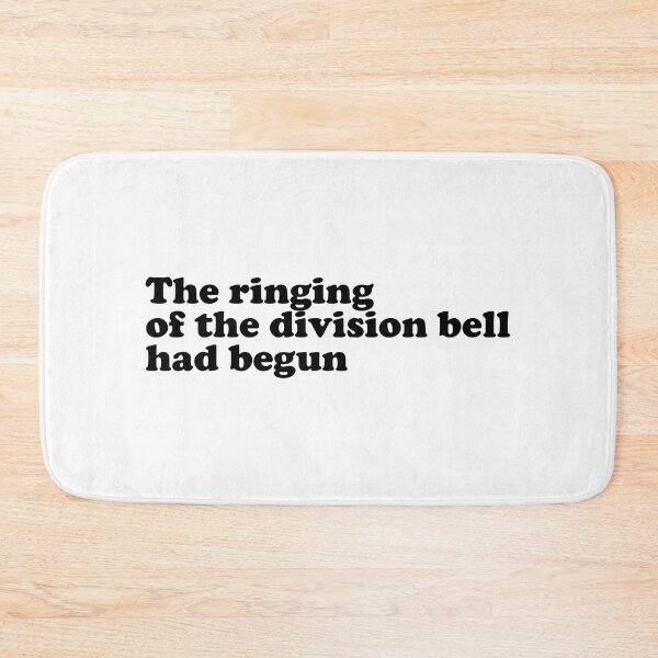 Item preview, the division bell (black) designed and sold by didijuca.