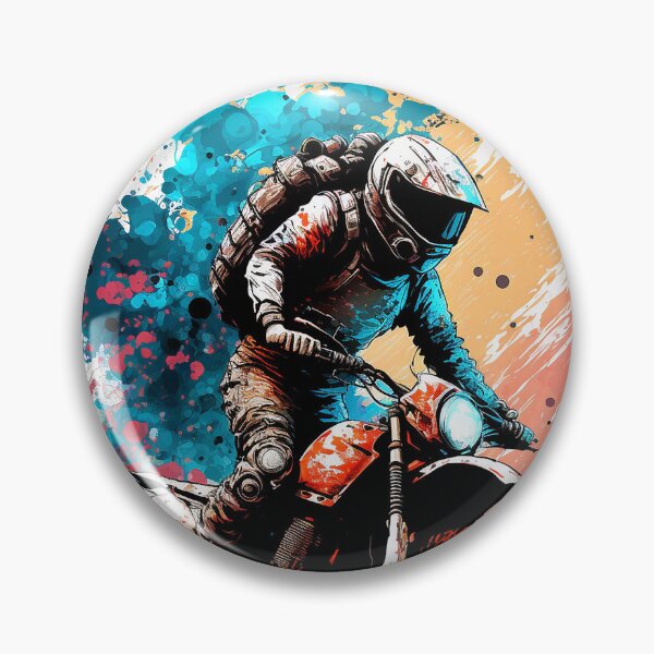 Item preview, Astronaut Riding a BMX Bike On Mars designed and sold by TortillaChief.