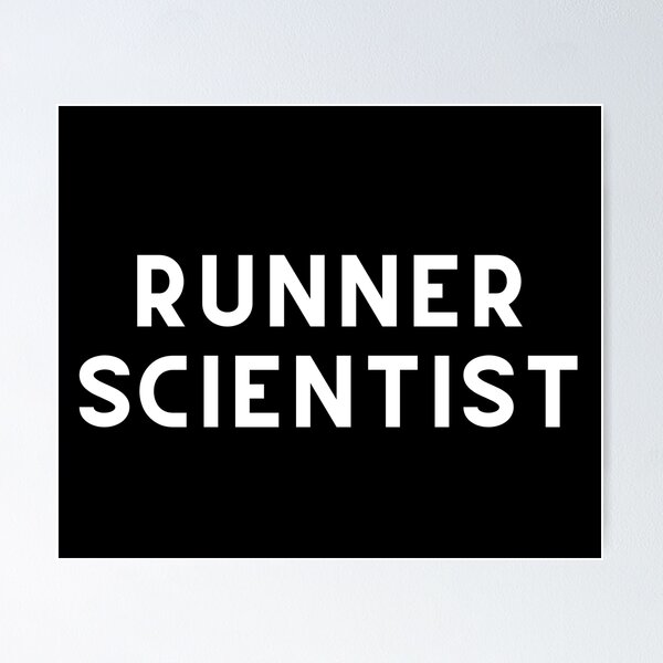 Item preview, Runner Scientist designed and sold by Runner's High.