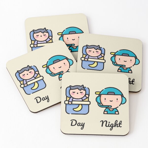 Item preview, cute Sleeping By Day Gaming By Night Gamer routine designed and sold by art-and-sticker.