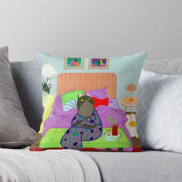 Item preview, Sunday Morning Cat designed and sold by emmalapine.