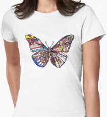 butterfly Women's Fitted T-Shirt