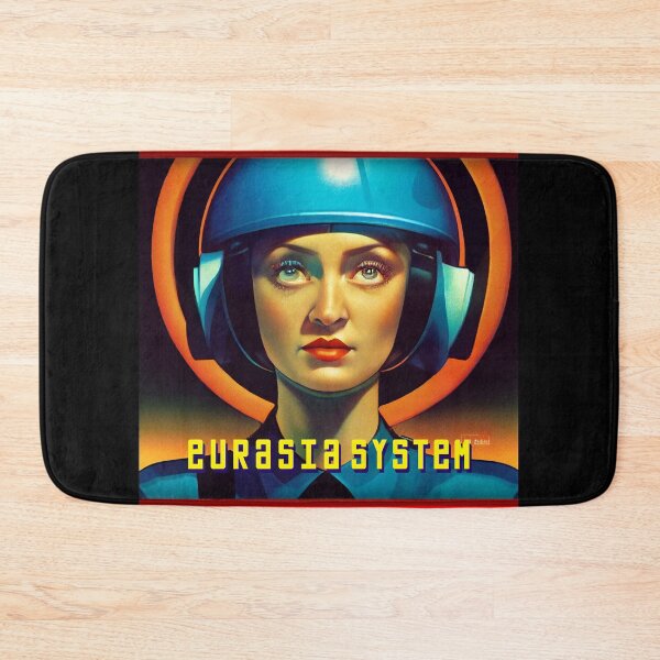 Item preview, Eurasia System | 80s Sci-fi and Videogames Inspired Art Covers designed and sold by PlaTolstoy.