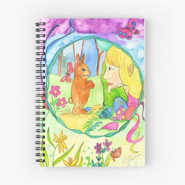 Item preview, Ostara Fairy and A Hare  designed and sold by Niina  Niskanen.