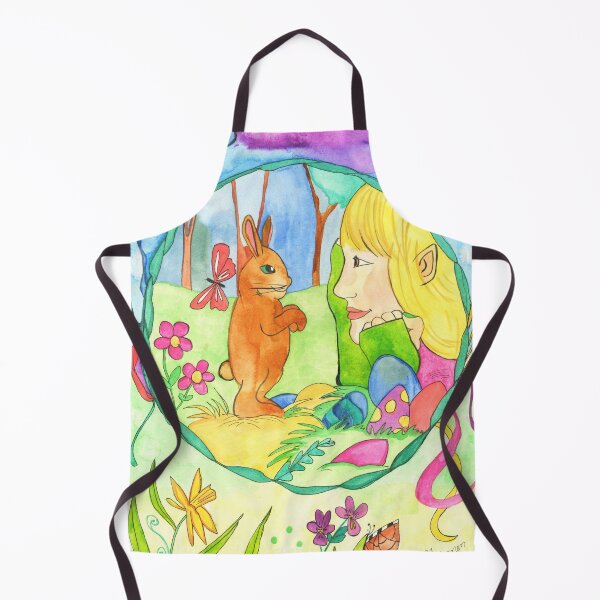 Item preview, Ostara Fairy and A Hare designed and sold by Niina Niskanen.