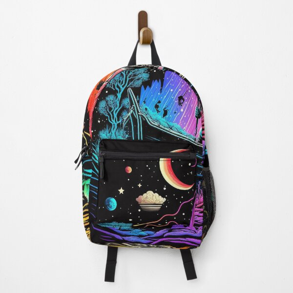 Item preview, Astronaut Sailing Through Colorful Space designed and sold by TortillaChief.