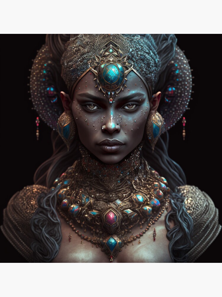 "African Queen Art" Sticker for Sale by RaphaH Redbubble