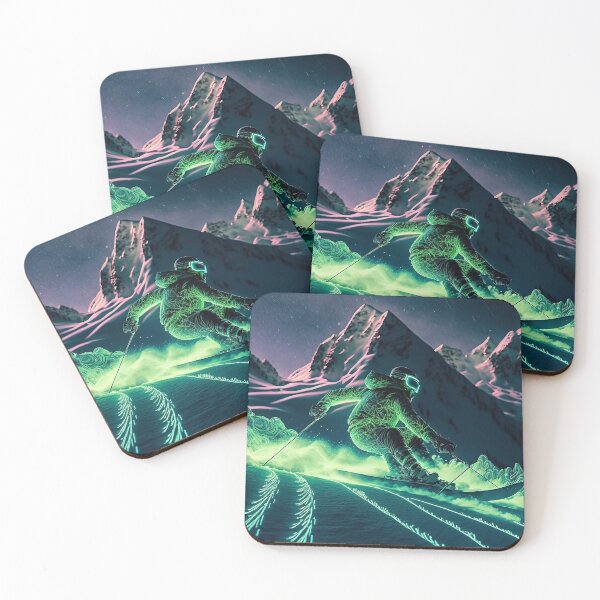 Item preview, Night skiing designed and sold by BaconJesus.