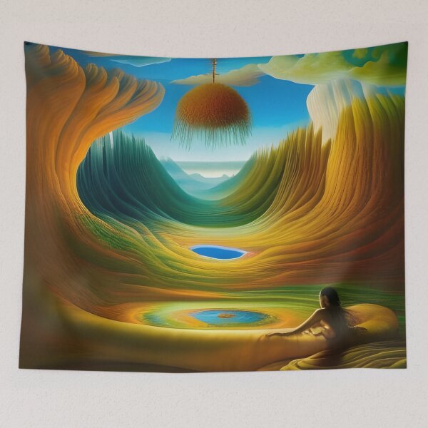 Item preview, Fantasy Landscape 9 designed and sold by artmanikin.