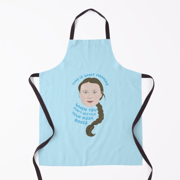 Item preview, Greta Thunberg Pizza Meme Quote  designed and sold by ponychops.