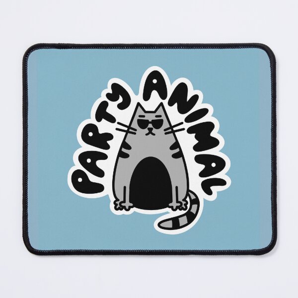 Item preview, Party Animal Cat Design designed and sold by Sarah Vo.