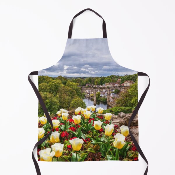 Item preview, knaresborough Viaduct And Spring Tulips designed and sold by Paul Thompson Photography.
