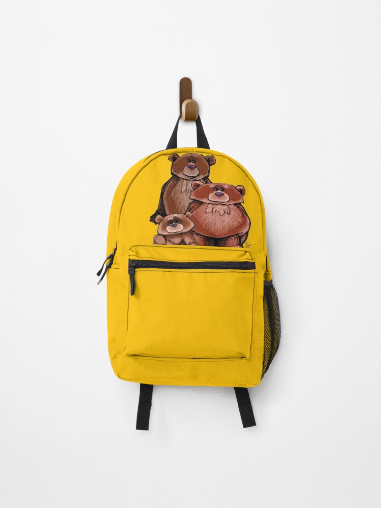 Thumbnail 1 of 3, Backpack, Three Bears designed and sold by KipeArtworks.