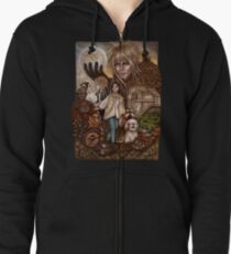 Labyrinth Zipped Hoodie