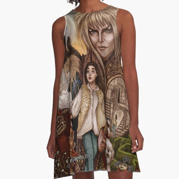 Labyrinth A-Line Dress