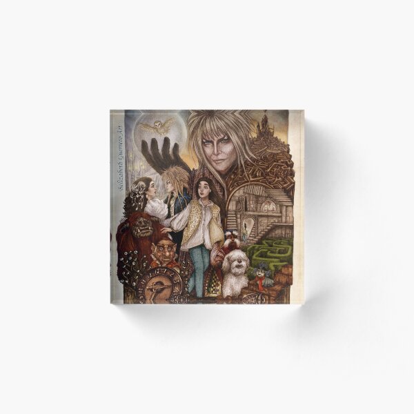 Labyrinth Acrylic Block