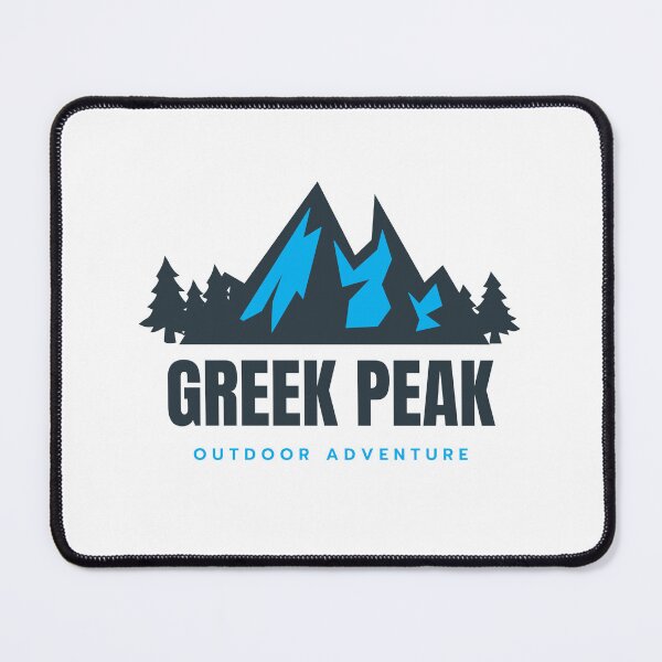 Item preview, Greek Peak Mountain in Cortland, New York State, USA, North America - Mountain Outdoor Adventure Snowboard Ski Hiking Vintage Logo designed and sold by Vintage-TM.