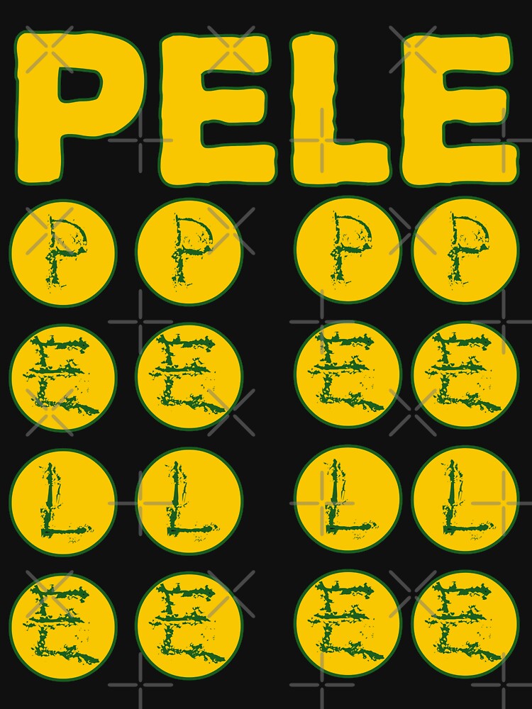 Pelé Brasil #10 Yellow Tee 2XL / Yellow