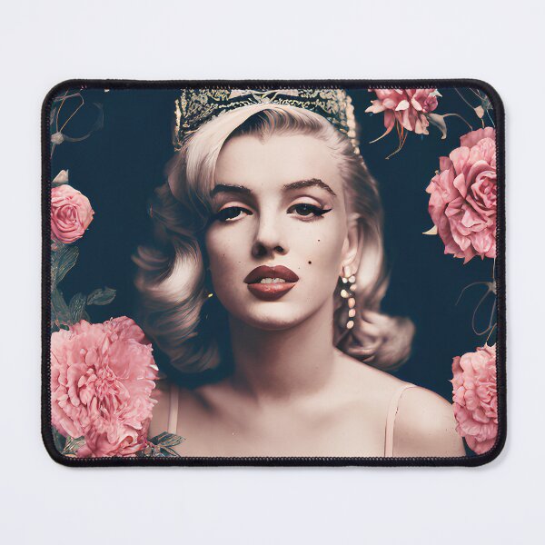 Item preview, Marilyn Monroe tribute floral artwork No.4 designed and sold by angelisart.