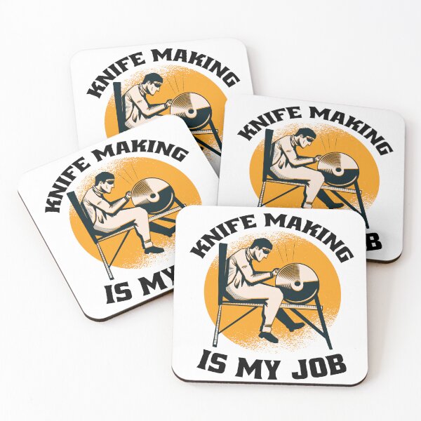 Item preview, Knife Making is My Job designed and sold by Fun-T-Shirts.