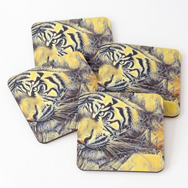 Item preview, Golden tiger designed and sold by django727.