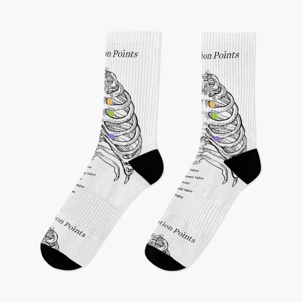 Item preview, The Human Ribs, auscultation point, anatomy designed and sold by DeVeauDesign.