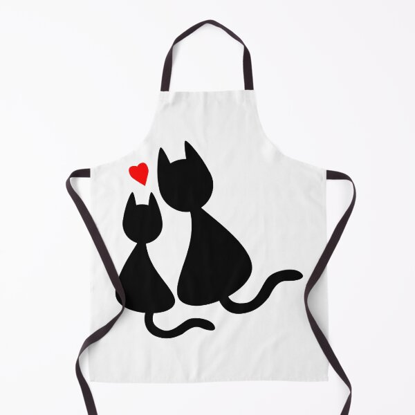 Aperçu de l'œuvre Amour de chat katze noir créée et vendue par ayokestudio.