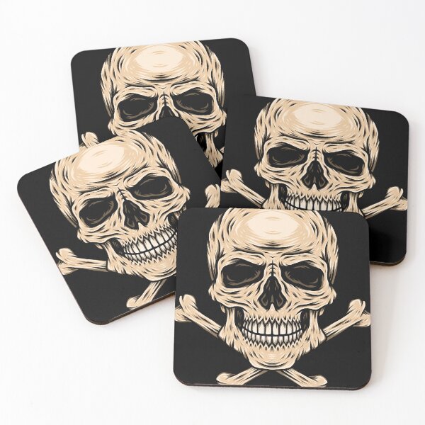 Item preview, Skull with Crossbones Illustration designed and sold by WODEXZ.