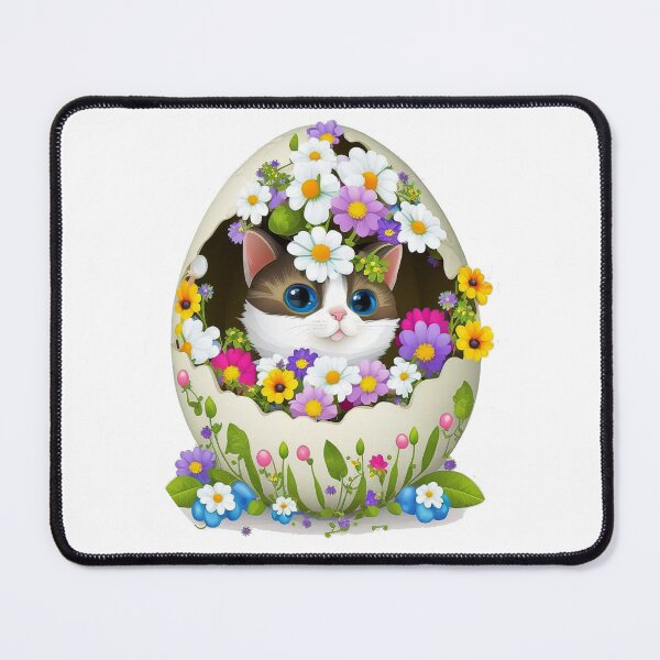 Item preview, Easter kitten in an egg designed and sold by BaconJesus.
