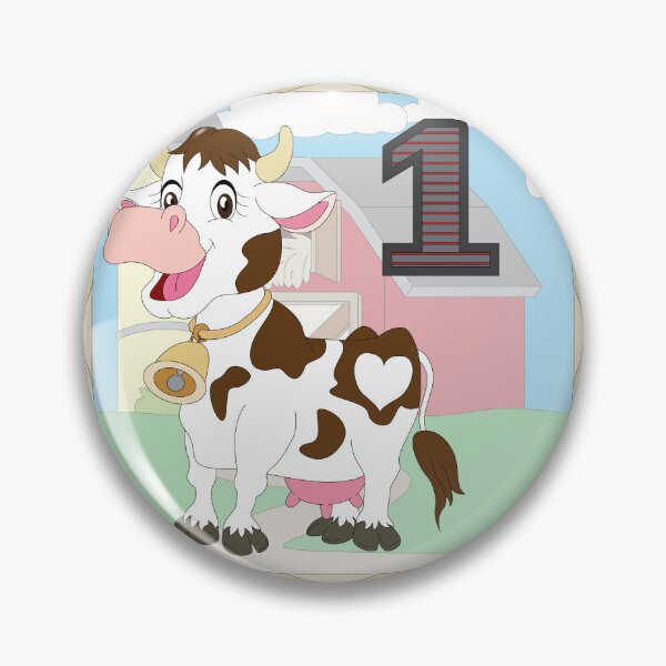 Item preview, Cow on a farm designed and sold by OrangeEden.