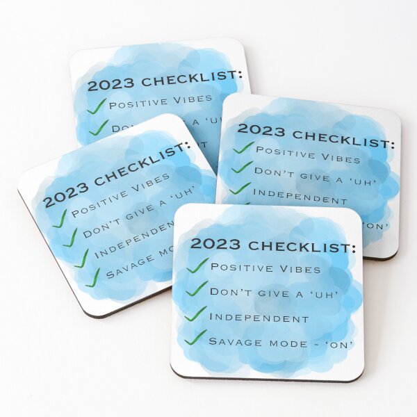 Item preview, 2023 checklist designed and sold by Mystickal.