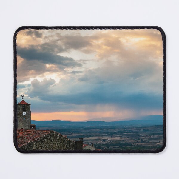 Item preview, A rain cloud passes in the distance, Monsanto, Beira Baixa, Portugal designed and sold by AndrewJonesFoto.