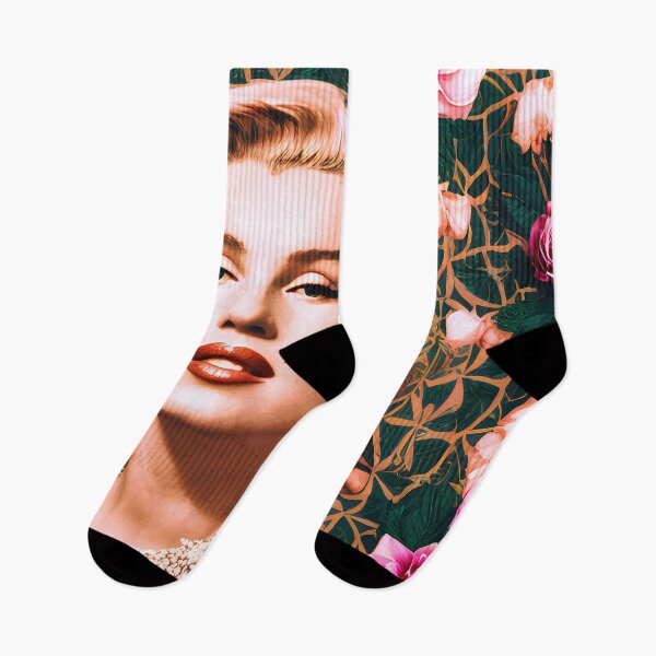 Item preview, Marilyn Monroe tribute floral artwork No.5 designed and sold by angelisart.