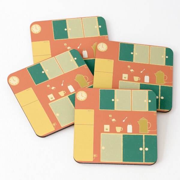 Item preview, Retro Tea in the kitchen designed and sold by Nigh-designs.