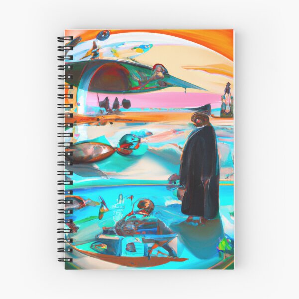 Aperçu de l'œuvre Bosch expressionniste science-fiction créée et vendue par NerdHot.