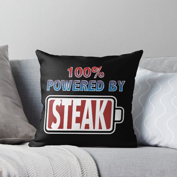 Item preview, 100% Powered By Steak designed and sold by Moodific.