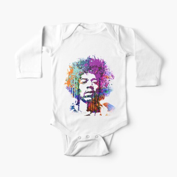 GUITAR GOD #5 Long Sleeve Baby One-Piece