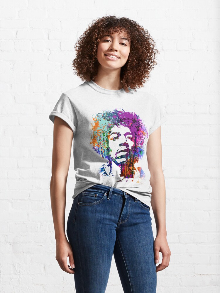 Vista alternativa de Camiseta clásica GUITARRA DIOS # 5