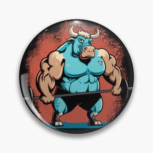 Item preview, Bodybuilder Bull - Brick designed and sold by Bondoboxy.