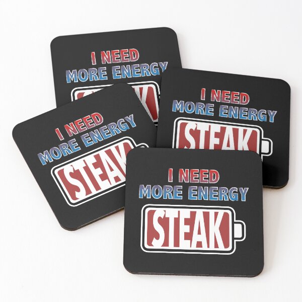 Item preview, I Need More Energy - Steak designed and sold by Moodific.
