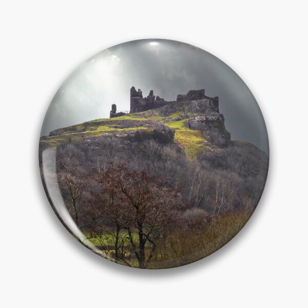 Item preview, Dramatic sky over Carreg Cennen Castle designed and sold by Leighton Collins.