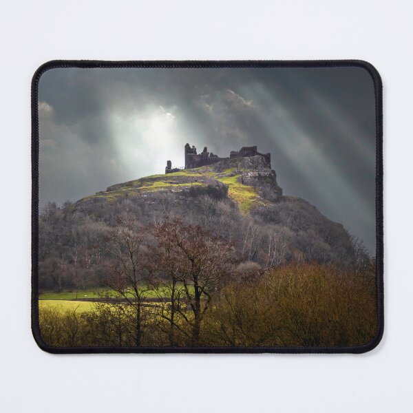 Item preview, Dramatic sky over Carreg Cennen Castle designed and sold by Leighton Collins.