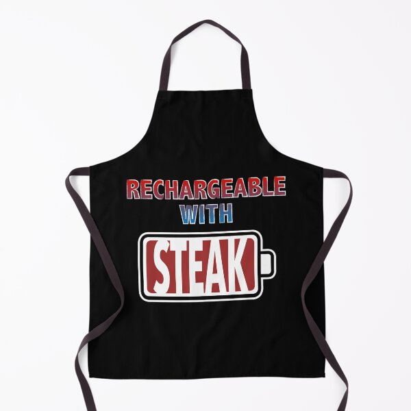 Item preview, Rechargeable with Steak designed and sold by Moodific.