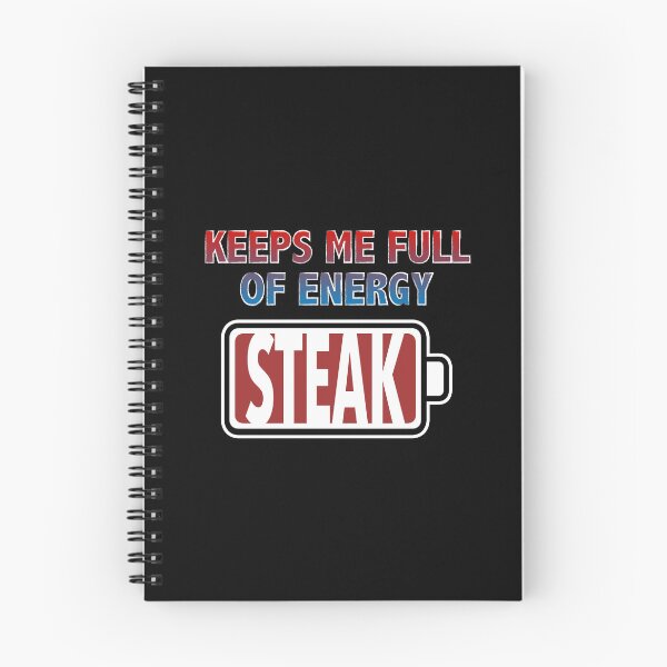 Artikelvorschau, Steak hält mich voller Energie entworfen und verkauft von Moodific.