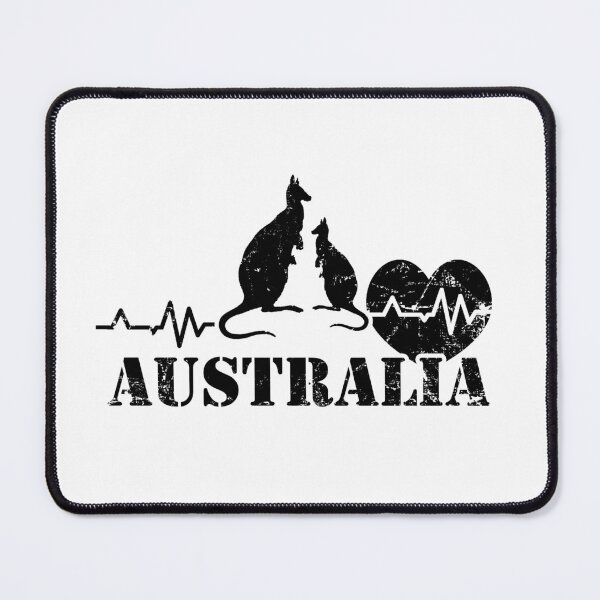 Item preview, Australian Heartbeat with Kangaroos designed and sold by Manoroma.