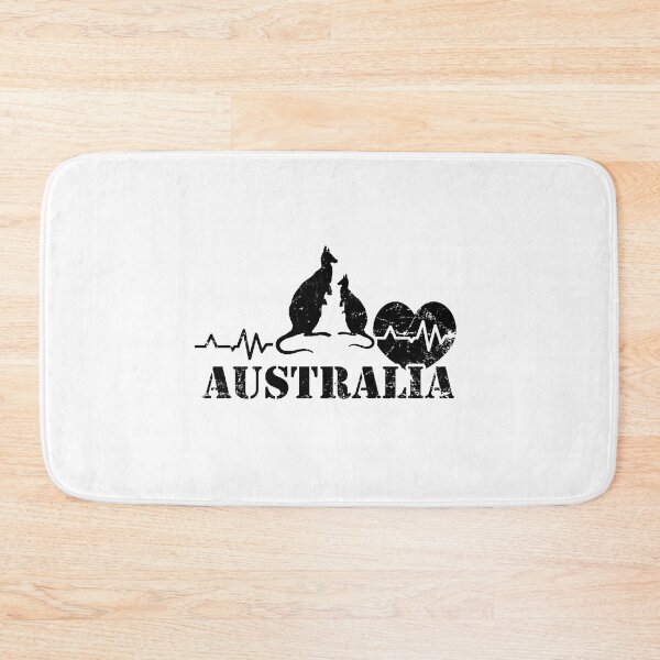 Item preview, Australian Heartbeat with Kangaroos designed and sold by Manoroma.